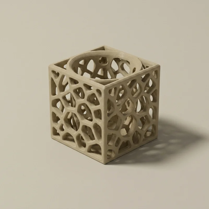 PLA filament render